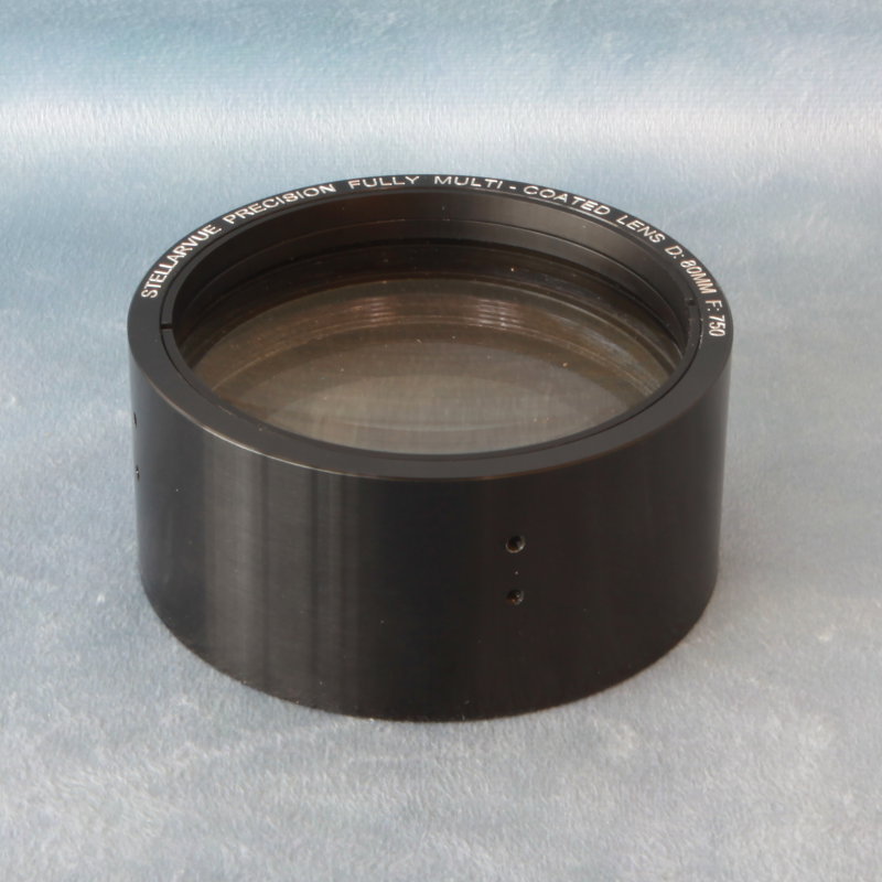 SV80/9D-New 80 mm f-9.4 Mounted Objective in Newer Lightweight Cell