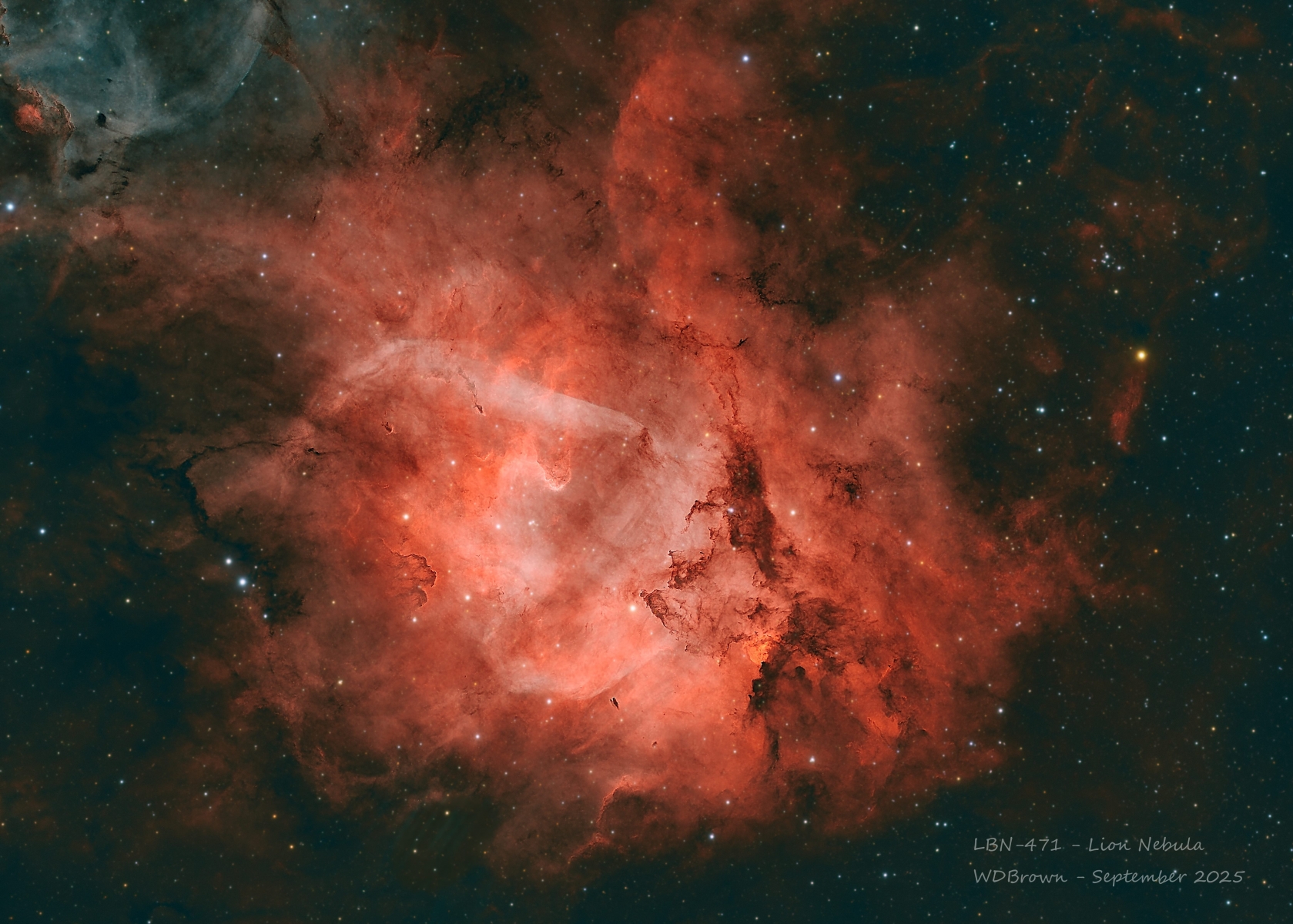 Stellarvue 130T - LBN 471 - Bill Brown