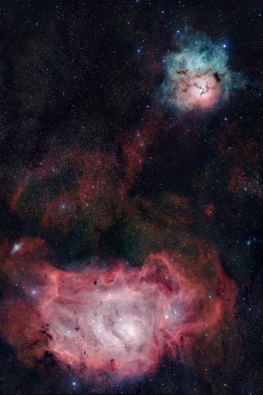 Lagoon and Trifid - SVX140T - Larry Ammann