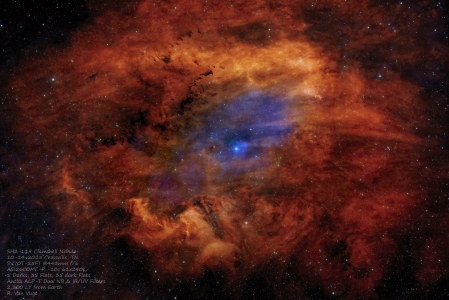 Stellarvue 70 Triplet - Clamshell Nebula