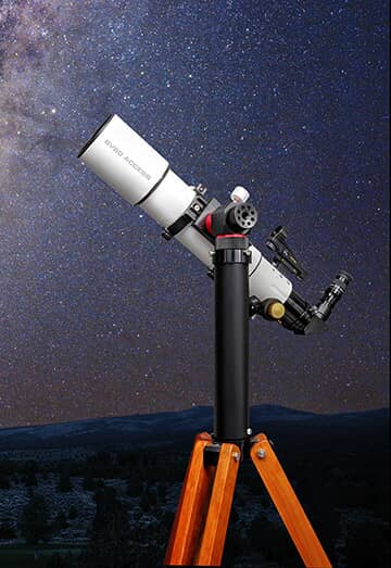 Stellarvue telescope, mount, and tripod