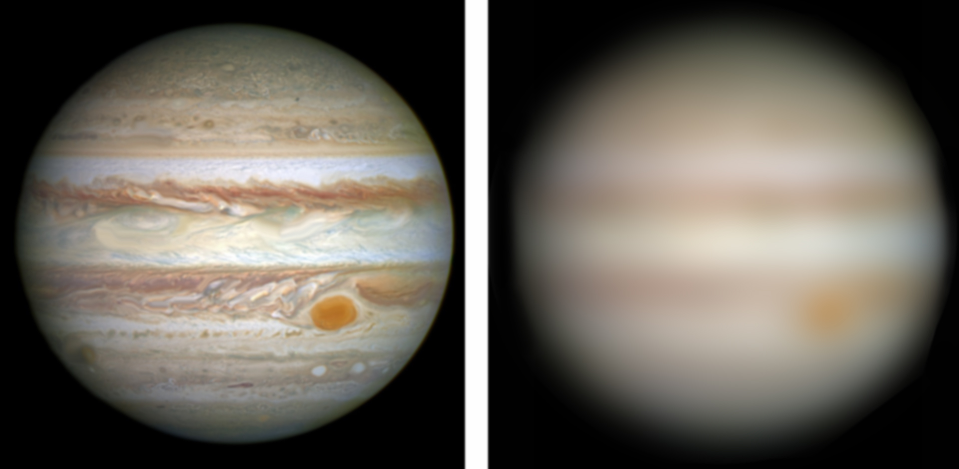 Jupiter Through Turbulence