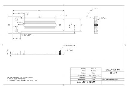 Han 2 rail without base