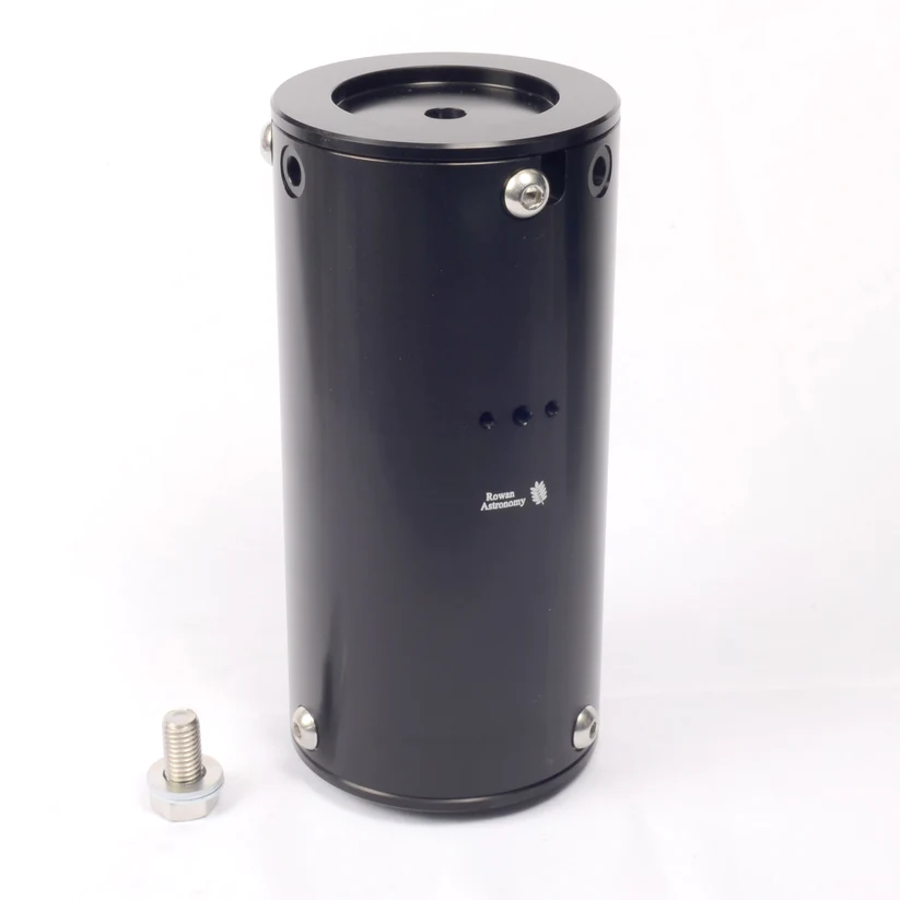 Pier Riser 200mm long. 100mm dia. Black Anodized