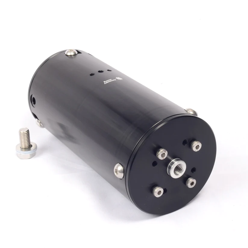 Pier Riser 200mm long. 100mm dia. Black Anodized