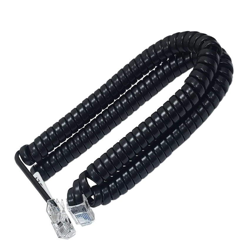 Coiled Encoder cable.