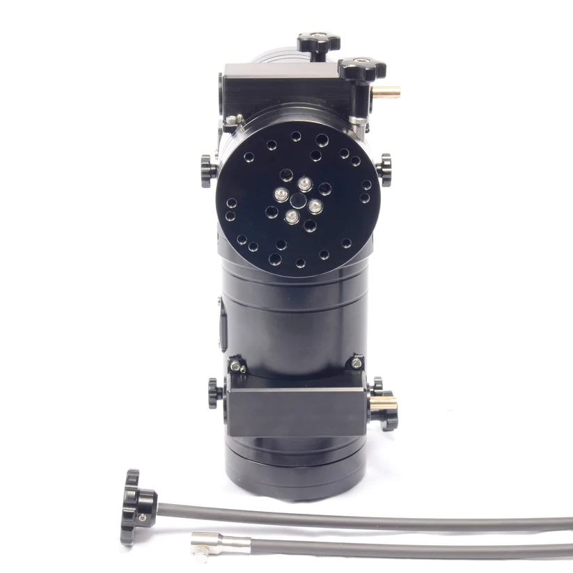 2. AZ100 Alt-Az Mount. Encoders fitted. Slow-motion shafts.