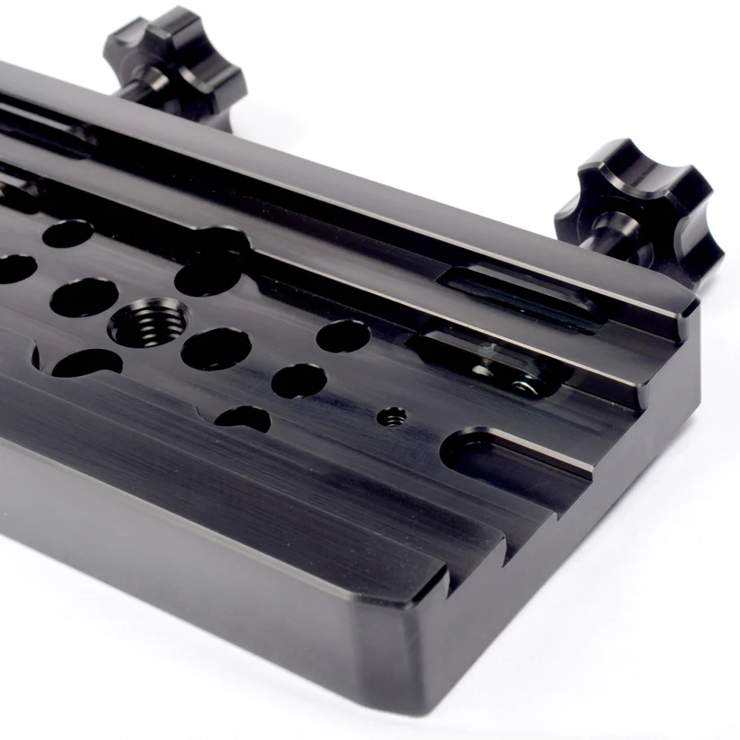 AZ100 Dual Saddle Plate. 200mm long. DV Profile