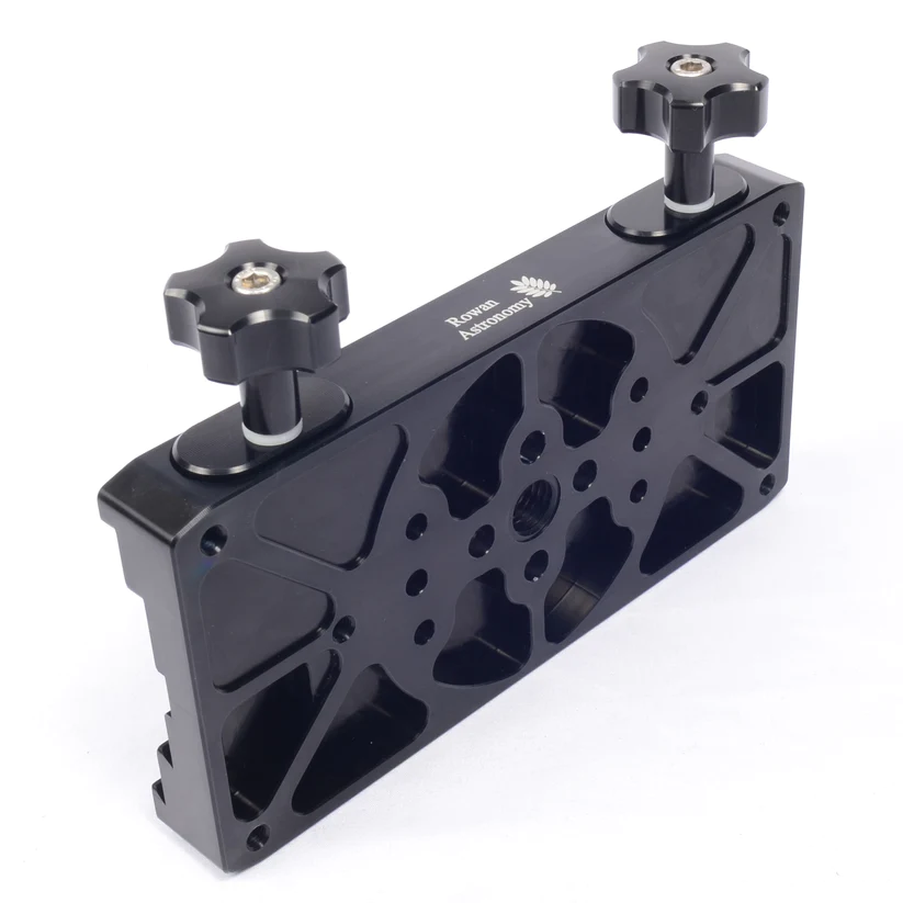 AZ100 Dual Saddle Plate. 200mm long. DV Profile