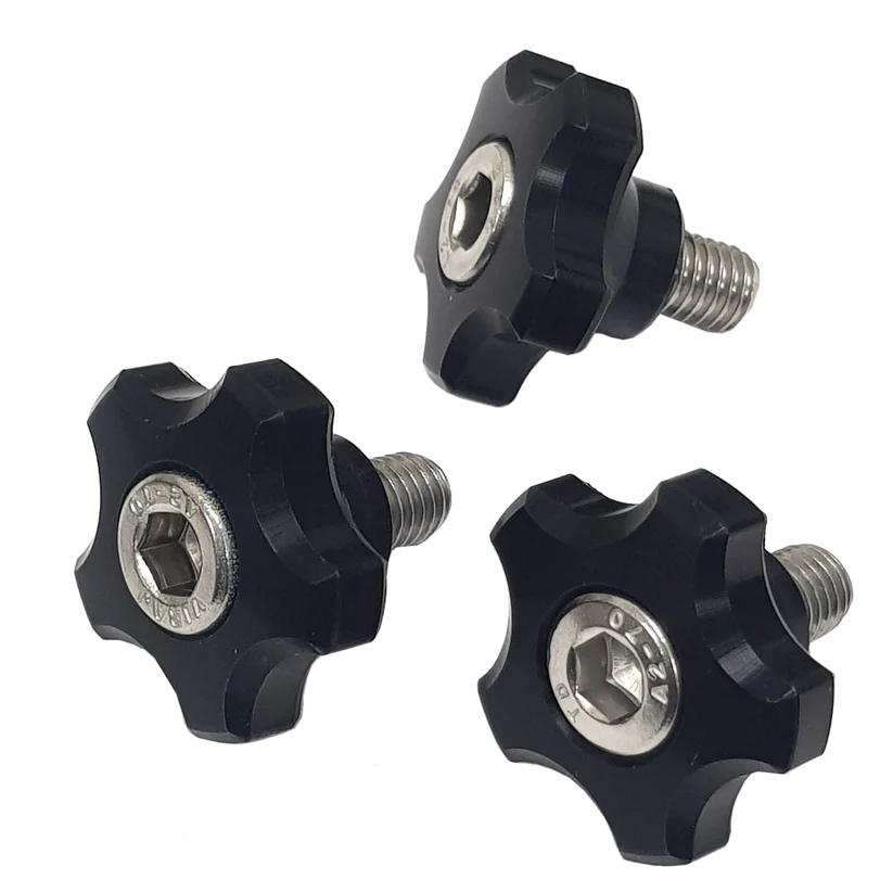 Pier Riser Hand Knob set of 3 (M8)