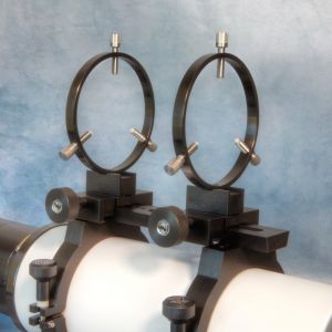 R125LV Guide Rings mounted to an optional Vixen Style Rail (TP012)