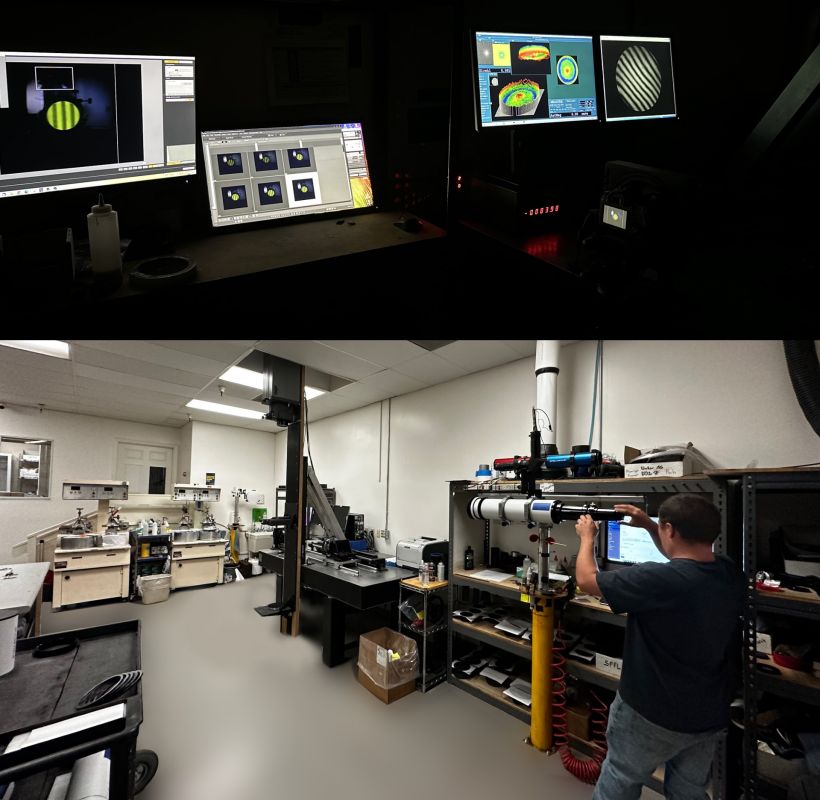 Stellarvue metrology and figuring lab Stellarvue metrology and figuring lab
