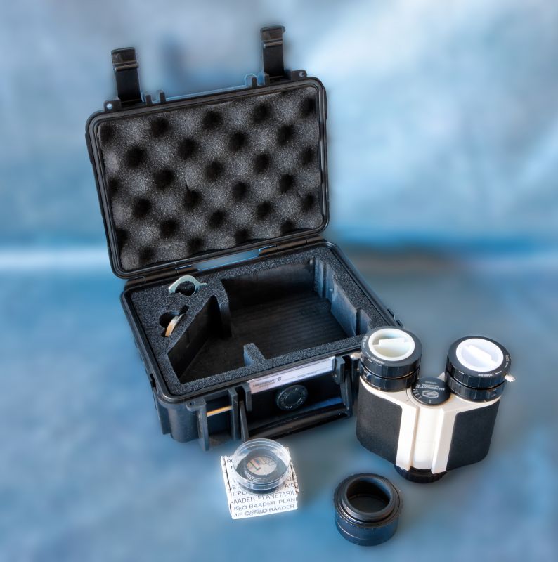Baader MaxBright II Binoviewer Set - Viewer with 1.25x GPC, 2"/T-2 Nosepiece & Case