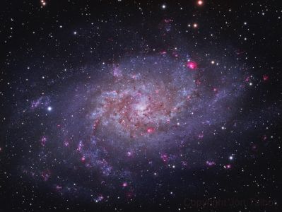 ​"The Triangulum Galaxy" (Messier 33) - by Jon Talbot (October 16, 2020)