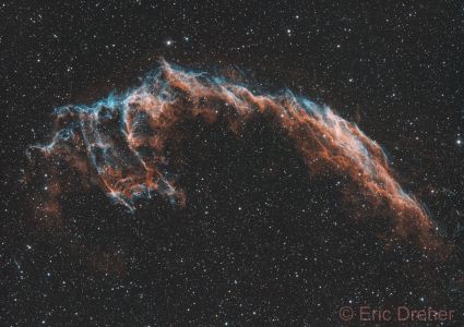 ​"The Veil Nebula" (NGC 6992) - by Eric Dreher (October 23, 2020)