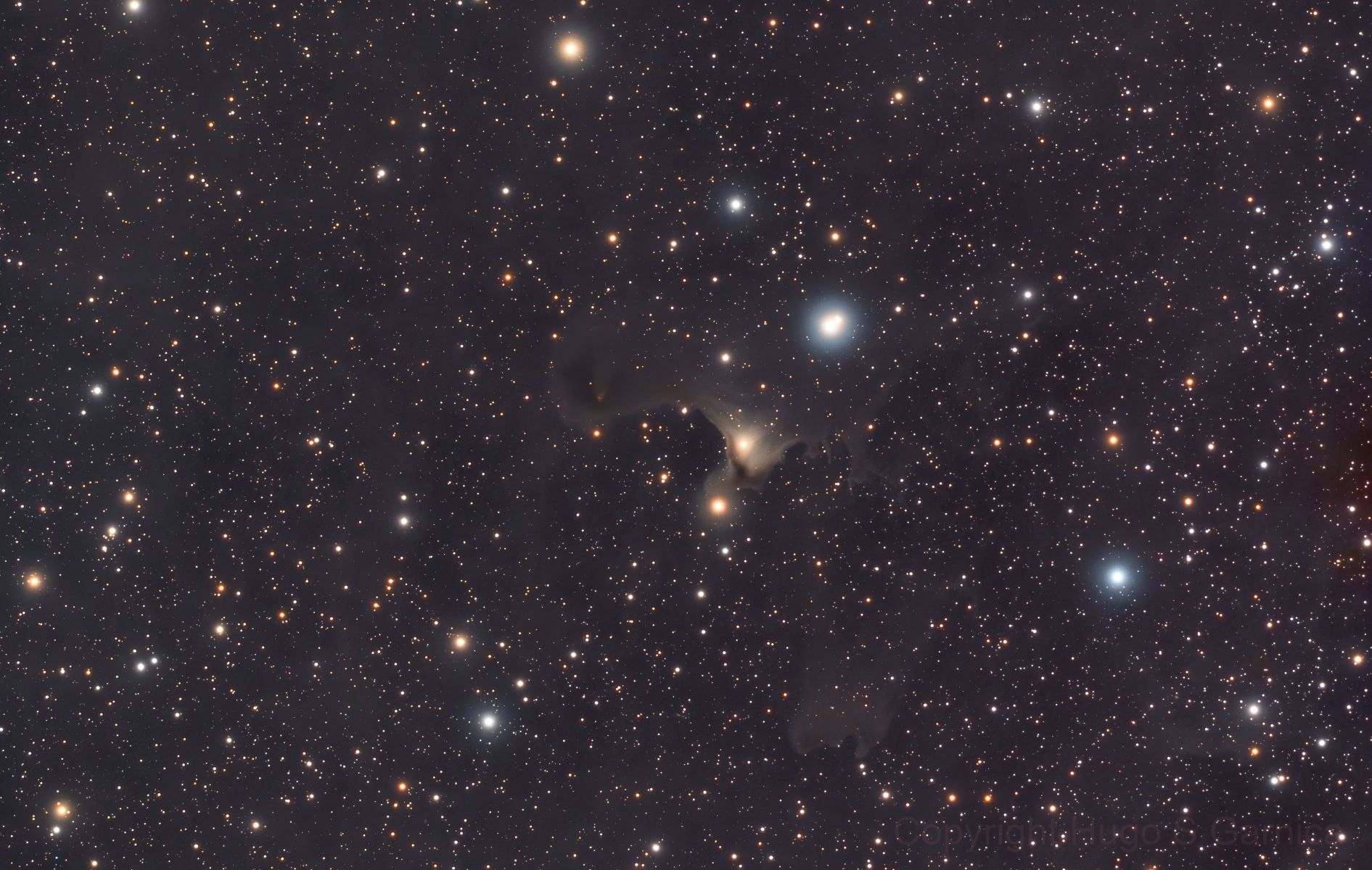 ​"The Ghost Nebula" (Sh2-136) - by Hugo Samuel Garnica Jr. (October 30, 2020) - Stellarvue StellarShot