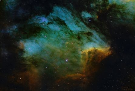 ​"The Pelican Nebula" (IC 5070) - by Raul Diaz (November 6, 2020)