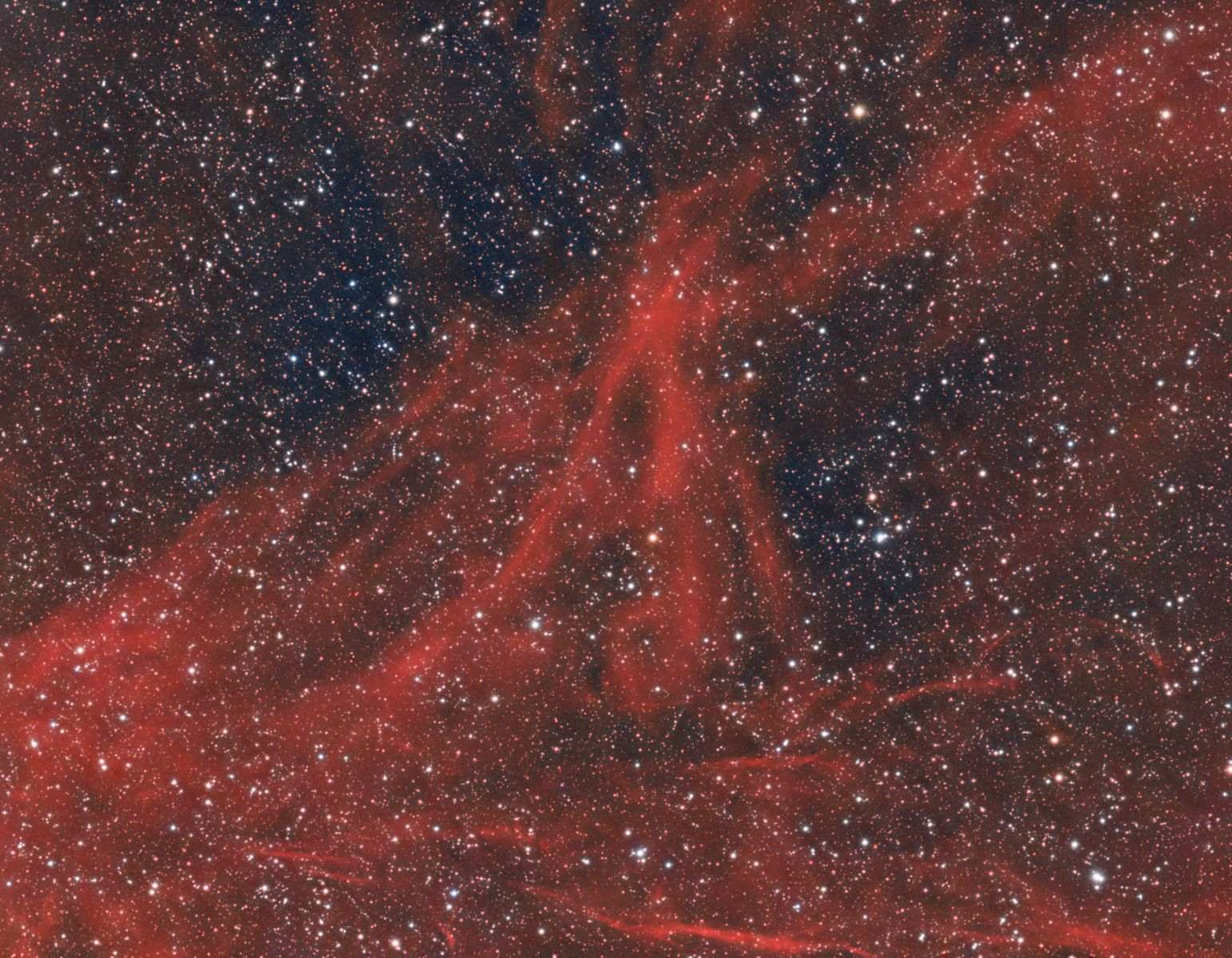 ​"Sh2 96 H-alpha and RGB (The Scarlet Letter?)" - by Jerry Yesavage (January 15, 2021) - Stellarvue StellarShot