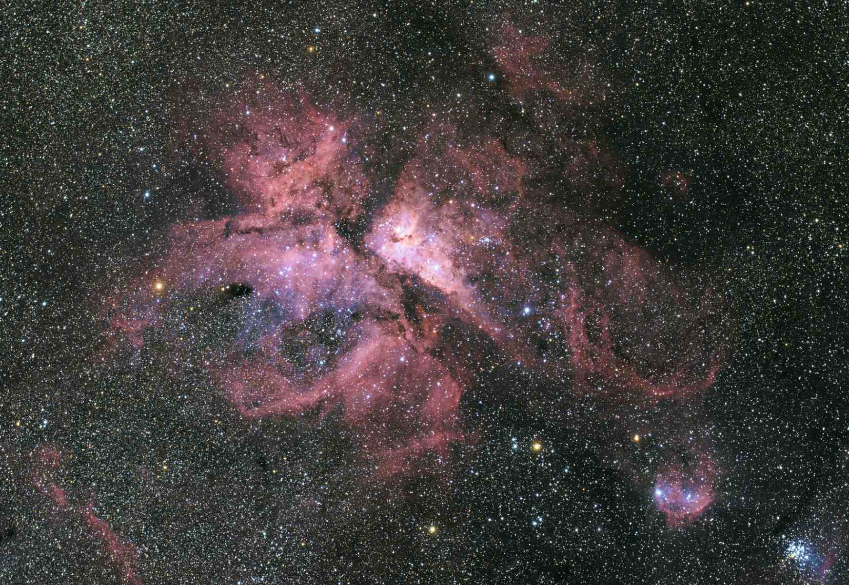 ​"Carina" (NGC 3372) - by Paul Milvain (March 05, 2021) - Stellarvue StellarShot