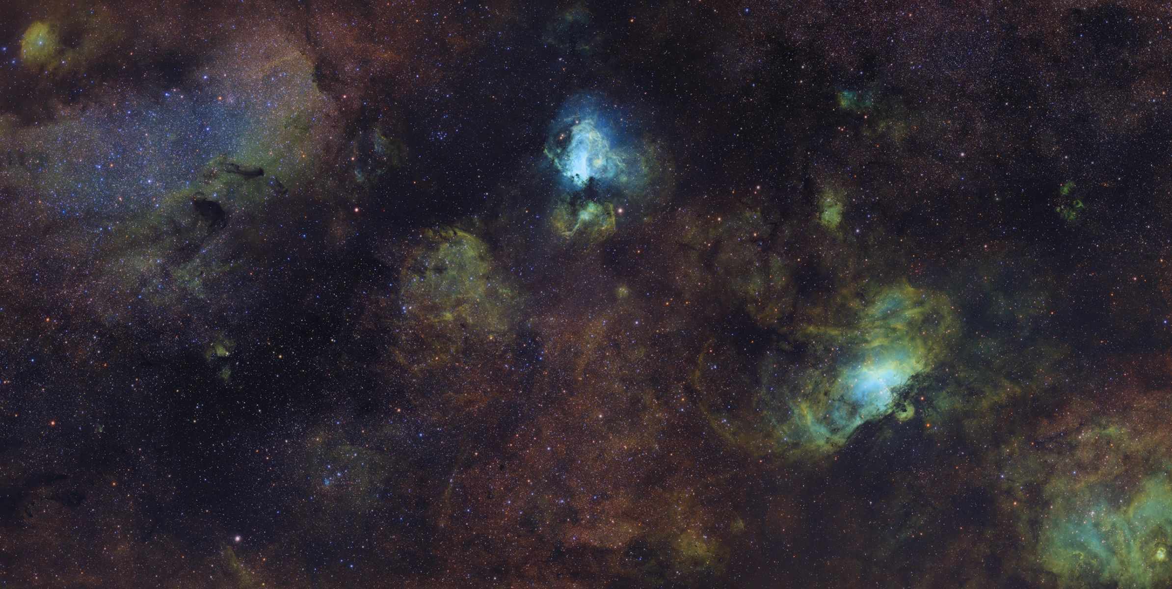SV070T - Sagittarius Region of the Milky Way - Stellarvue StellarShot