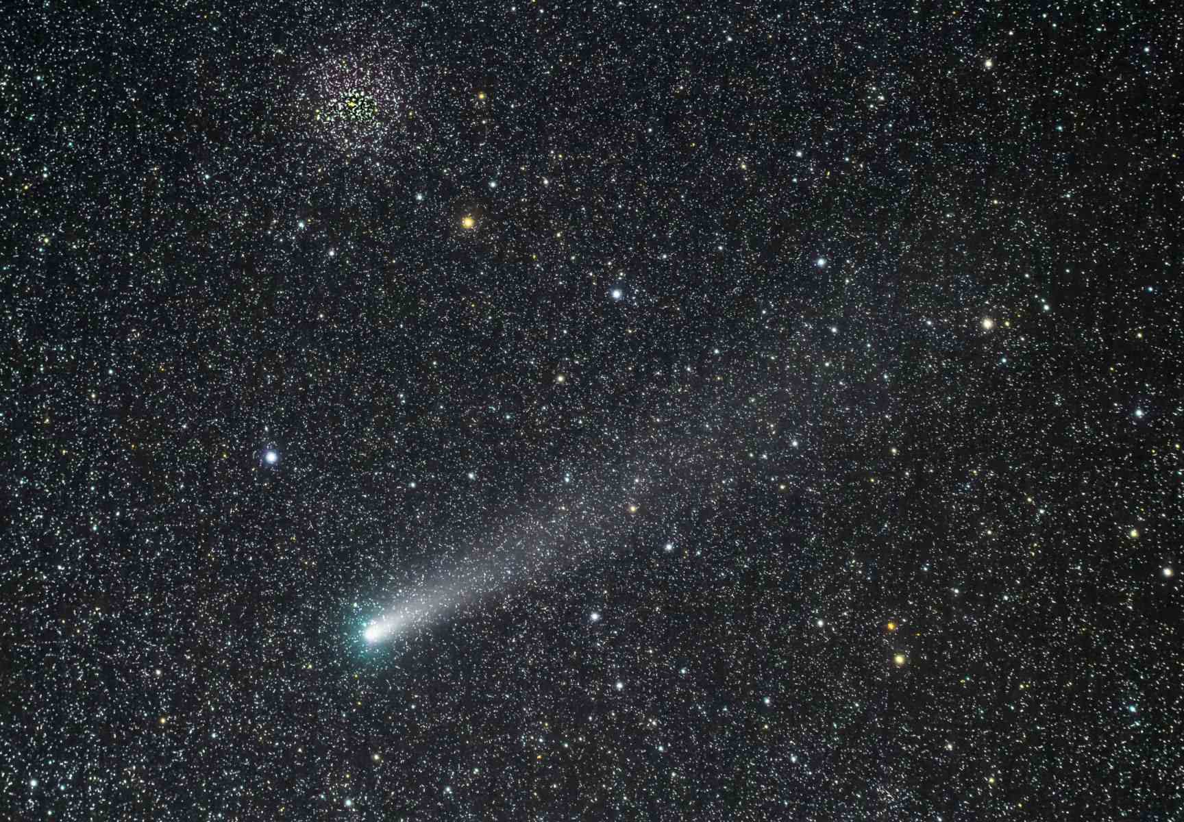 Comet Giacobini-Zinner passing cluster M37 - Frank Dibbell - Stellarvue