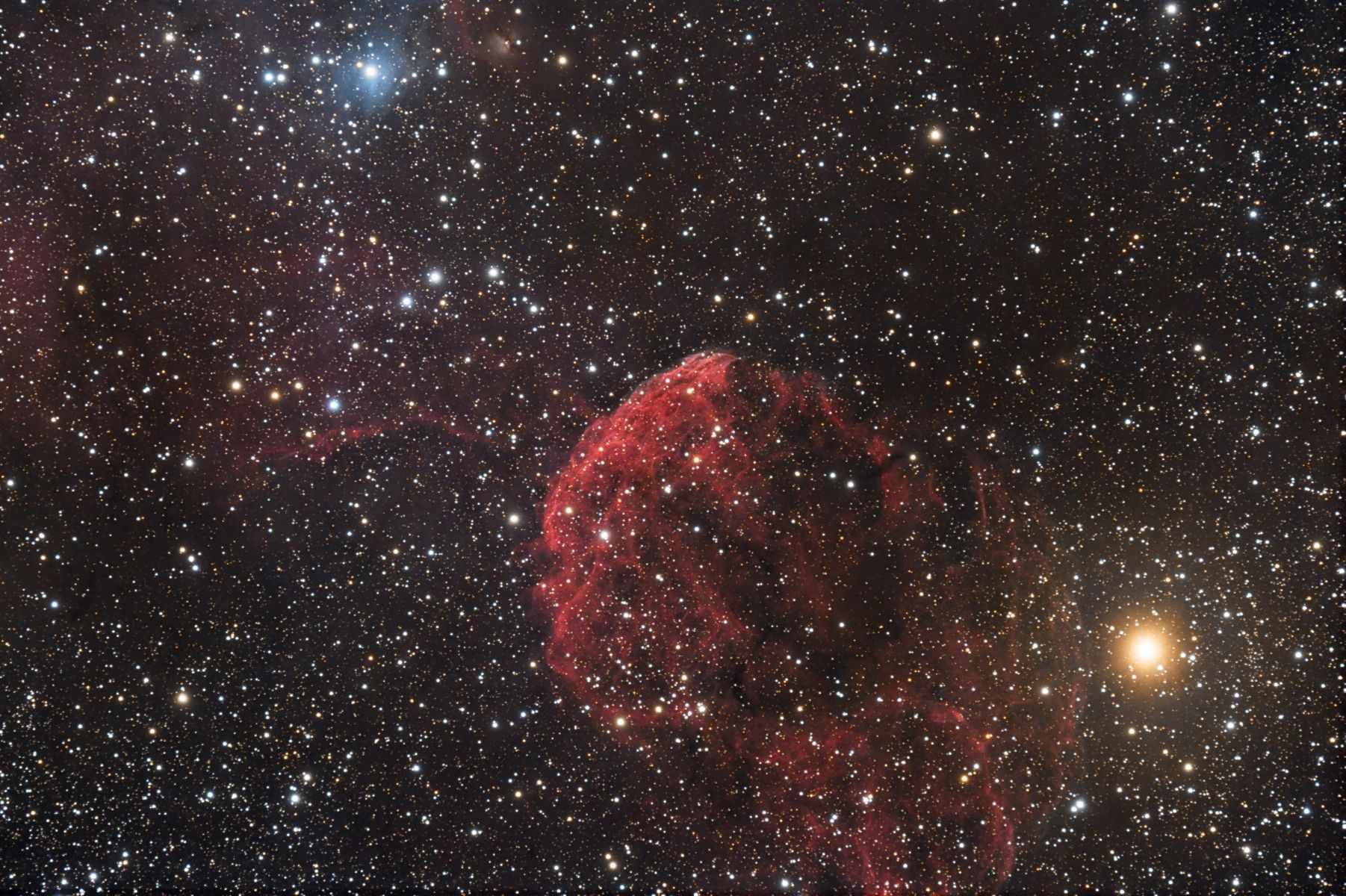 IC443 Jellyfish Nebula in Gemini - Ken Walker - Stellarvue