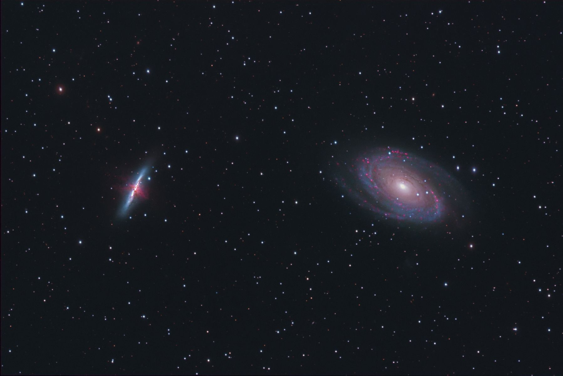 ​M82/M81 Bode's Nebulae – Tom Bramwell - Stellarvue