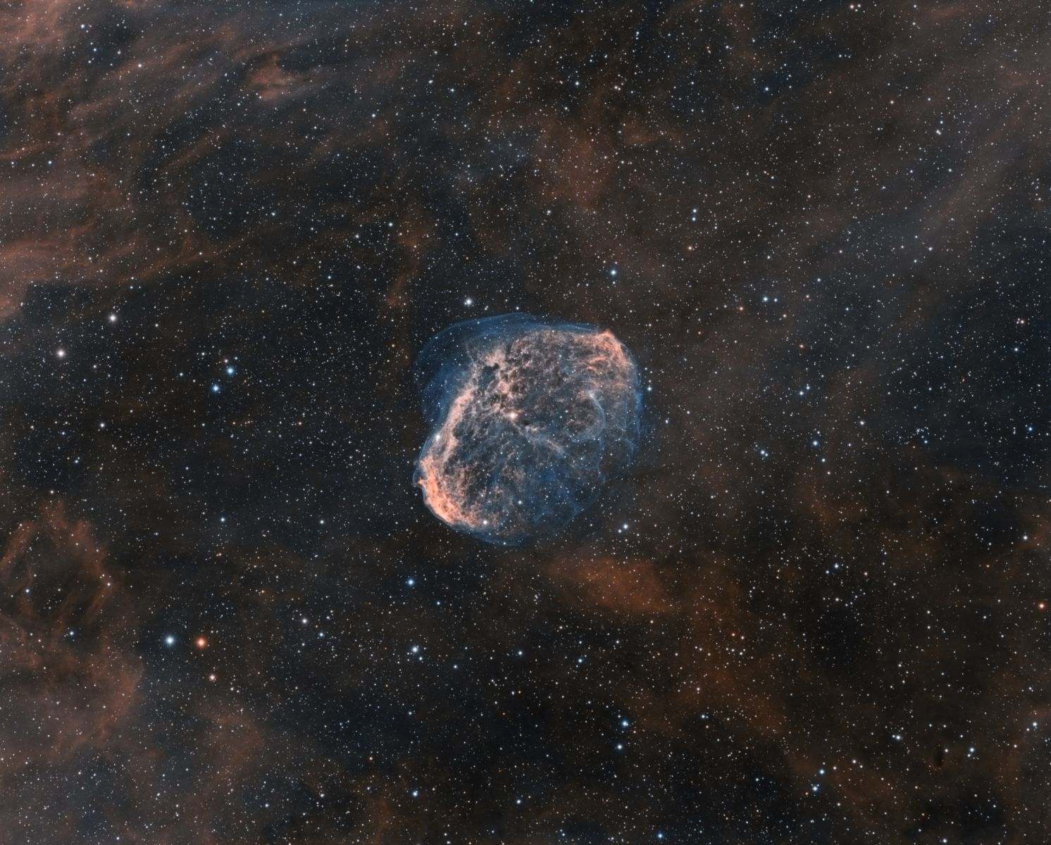 NGC 6888 by Brad Benedict - Stellarvue