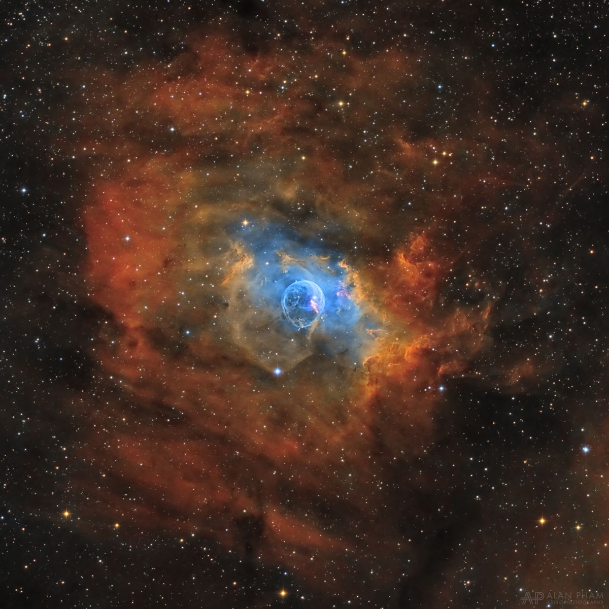 NGC 7635 – Bubble Nebula – Alan Pham - Stellarvue