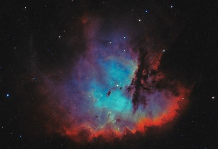Pacman Nebula In Cassiopeia – Bruce Braunstein