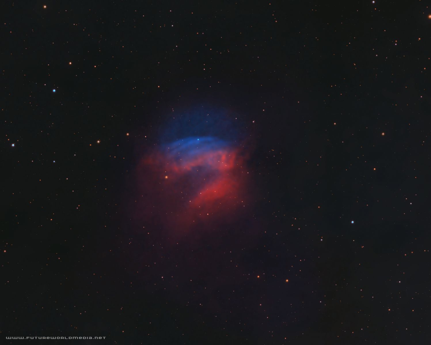 Sh2-174 Ancient Planetary Nebula - Douglas J Struble - Stellarvue