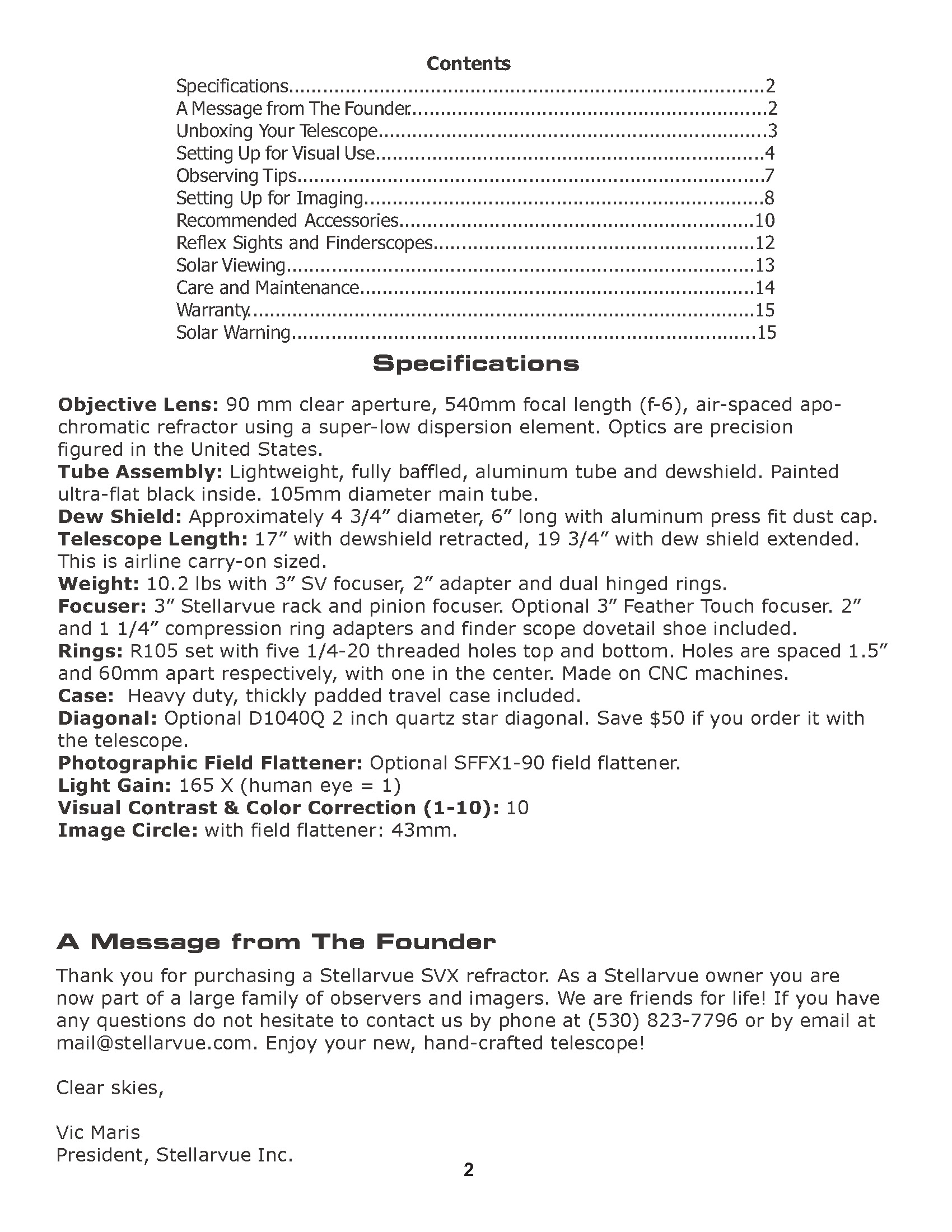 SVX90T Manual